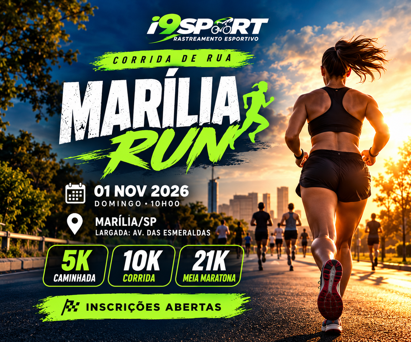 Folder da prova Marília RUN